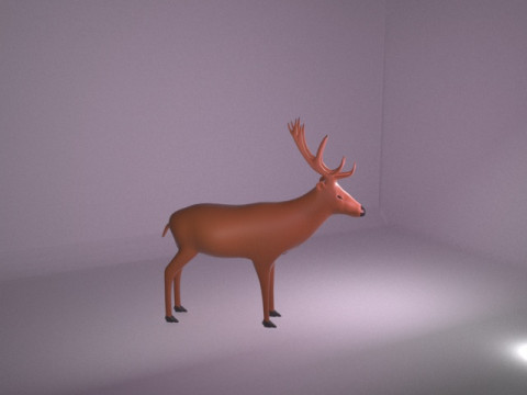 Deer model 3D Model