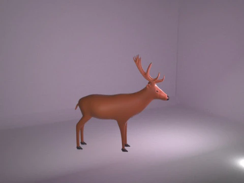 Deer model 3D Model