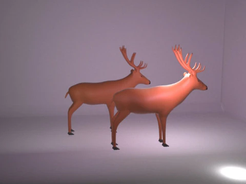 Deer model 3D Model