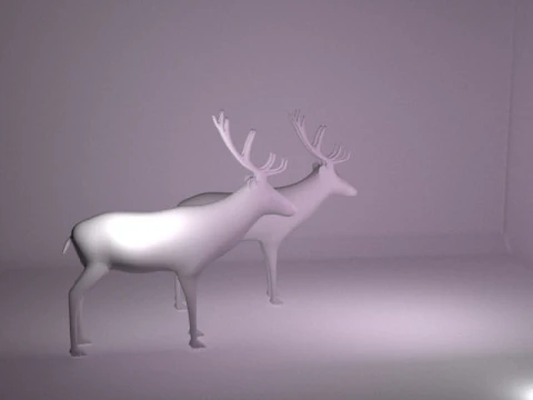 Deer model 3D Model