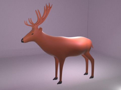 Deer model 3D Model