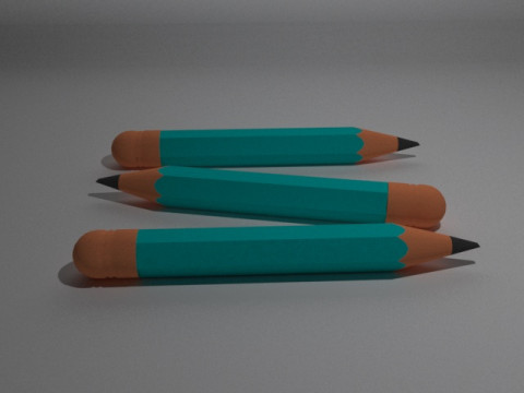 Pencil 3D Модель