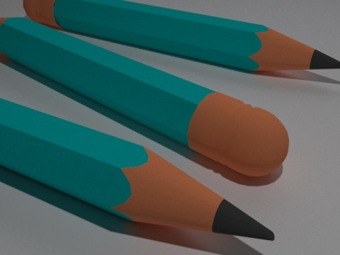 Pencil 3D Модель