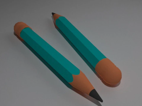 Pencil 3D Model