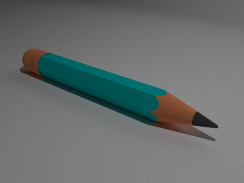 Pencil 3D Модель