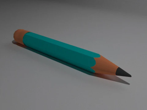 Pencil 3D Model