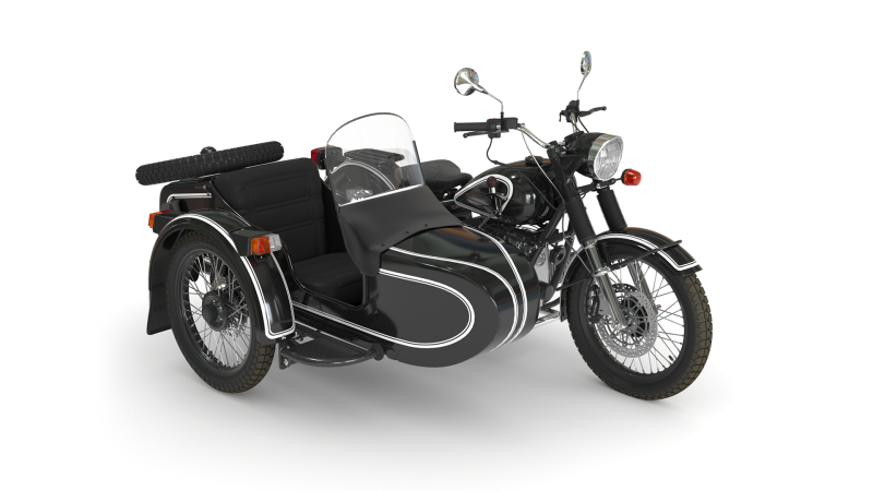Ural Retro 3D-Modell .c4d .max .obj .3ds .fbx .stl .blend 