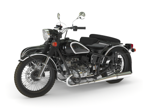 Ural Retro 3D-Modell