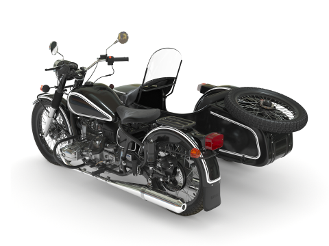 Ural Retro 3D-Modell