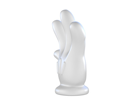 Hand Mickey Give me 4 3D-Druckmodell