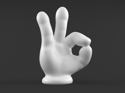 Mickey Hand - OK Modello di stampa 3D