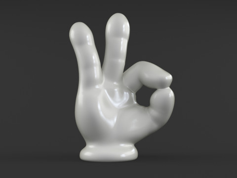 Mickey Hand - OK Modello di stampa 3D