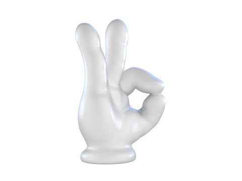 Mickey Hand - OK Modello di stampa 3D