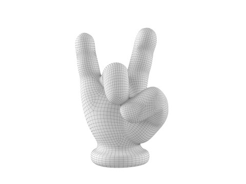 Mickey Hand - ILY 1 3D Принт Модель