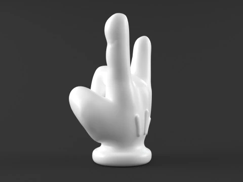 Mickey Hand - ILY 1 3D Print Model
