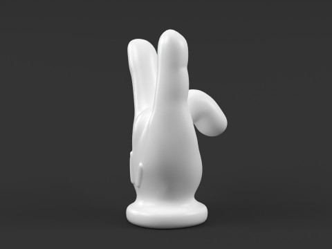 Hand Mickey - ILY 2 Modelo de Impressão 3D
