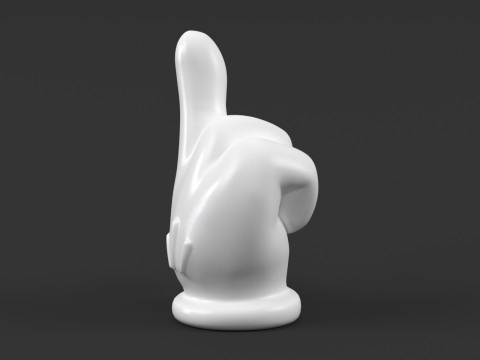 Mickey hand - index finger 3D Принт Модель