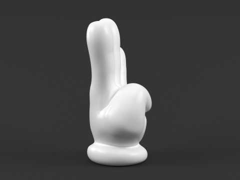 Mickey Hand - Three 3D प्रिंट मॉडल