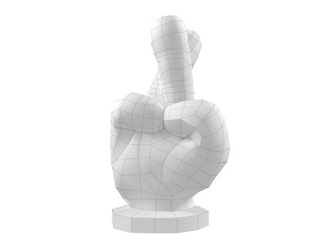 MIckey Hand - Cross Model Cetak 3D