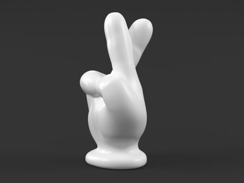 MIckey Hand - Cross Model Cetak 3D
