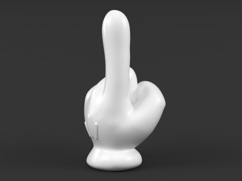 Mickey Hand - One 3D 打印模型