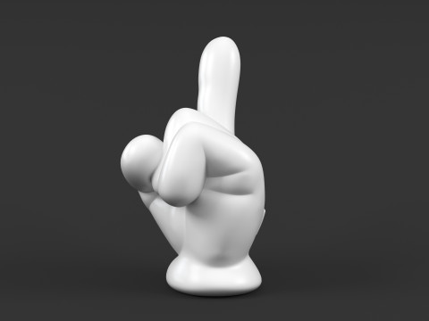 Mickey Hand - One 3D 打印模型