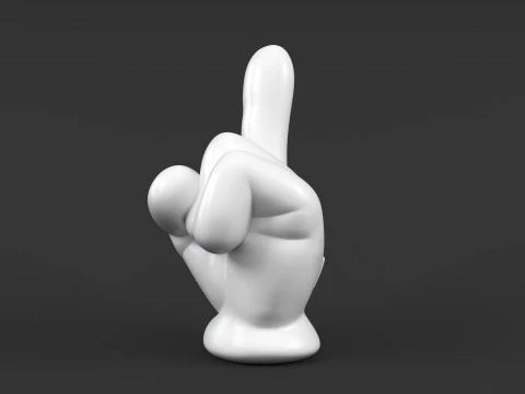 Mickey Hand - One 3D Print Model