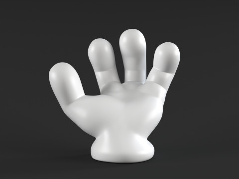 Mickey Hand - Angry 3D प्रिंट मॉडल