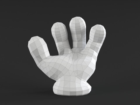 Mickey Hand - Angry Modèles 3D en vedette