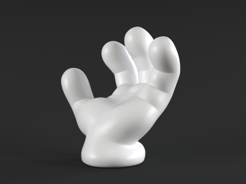 Mickey Hand - Angry Modèles 3D en vedette