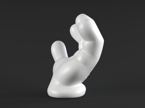 Mickey Hand - Angry Modèles 3D en vedette