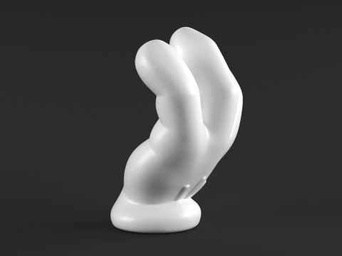 Mickey Hand - Angry Modèles 3D en vedette