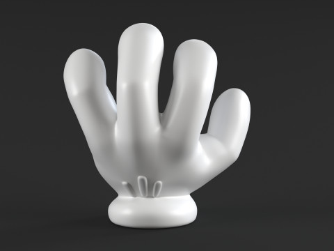Mickey Hand - Angry Modèles 3D en vedette