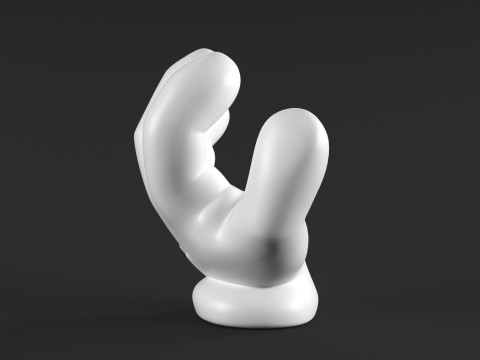Mickey Hand - Angry Modèles 3D en vedette
