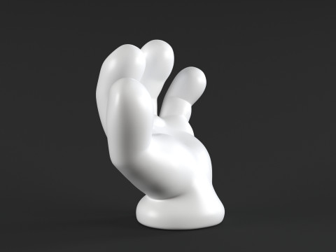 Mickey Hand - Angry Modèles 3D en vedette