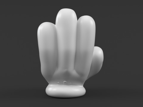 Mickey Hand - Beggar 3Dプリントモデル
