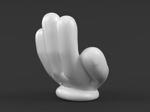 Mickey Hand - Beggar 3Dプリントモデル