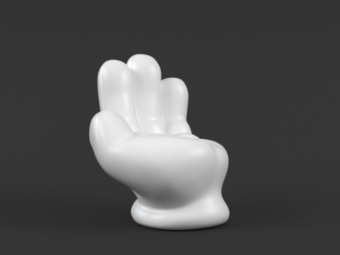 Mickey Hand - Beggar 3Dプリントモデル