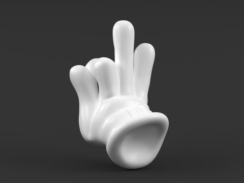 Mickey Hand Buddha 3D प्रिंट मॉडल