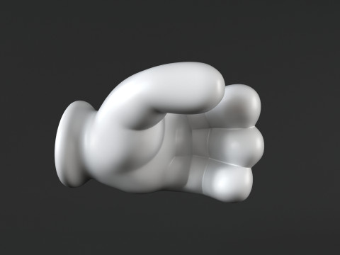 Mickey hand - Hold 3D Принт Модель