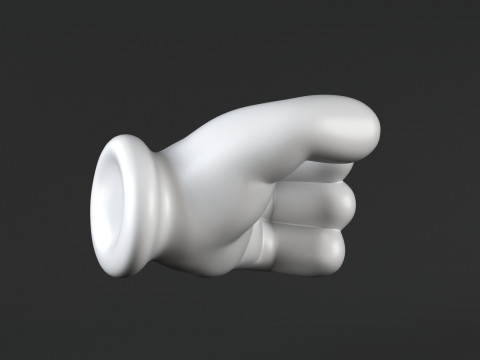 Mickey hand - Hold 3D Принт Модель