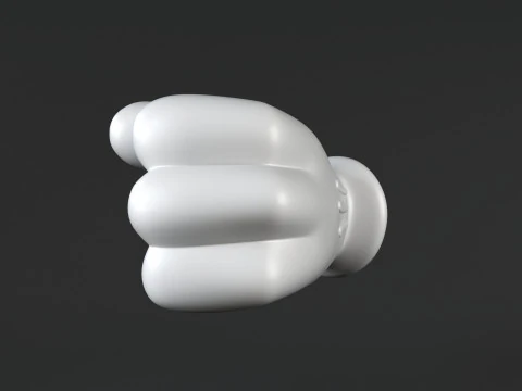 미키 손 - 홀드 3D 프린트 모델