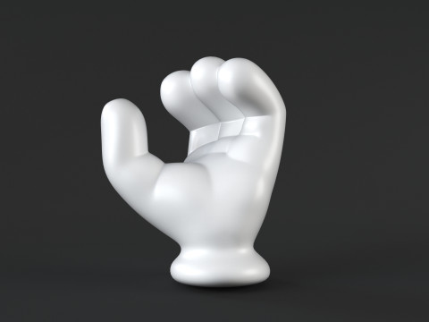 Mickey hand - Hold 3D Принт Модель