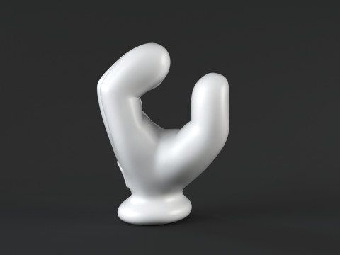 Mickey hand - Hold 3D Принт Модель