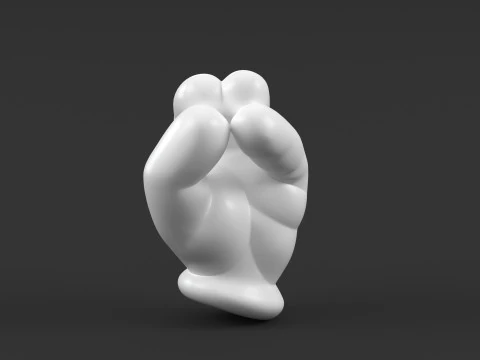 Hand Mickey - Italian 3D Print Model