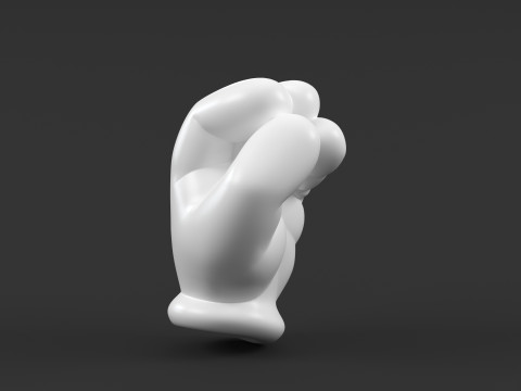 Hand Mickey - Italian Modelo de Impressão 3D
