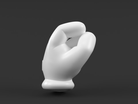 Hand Mickey - Italian Modelo de Impressão 3D