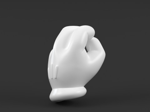 Hand Mickey - Italian Modelo de Impressão 3D