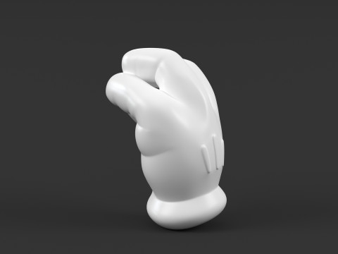 Hand Mickey - Italian Modelo de Impressão 3D
