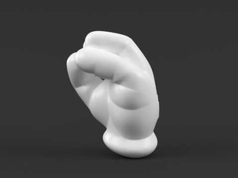 Hand Mickey - Italian Modelo de Impressão 3D